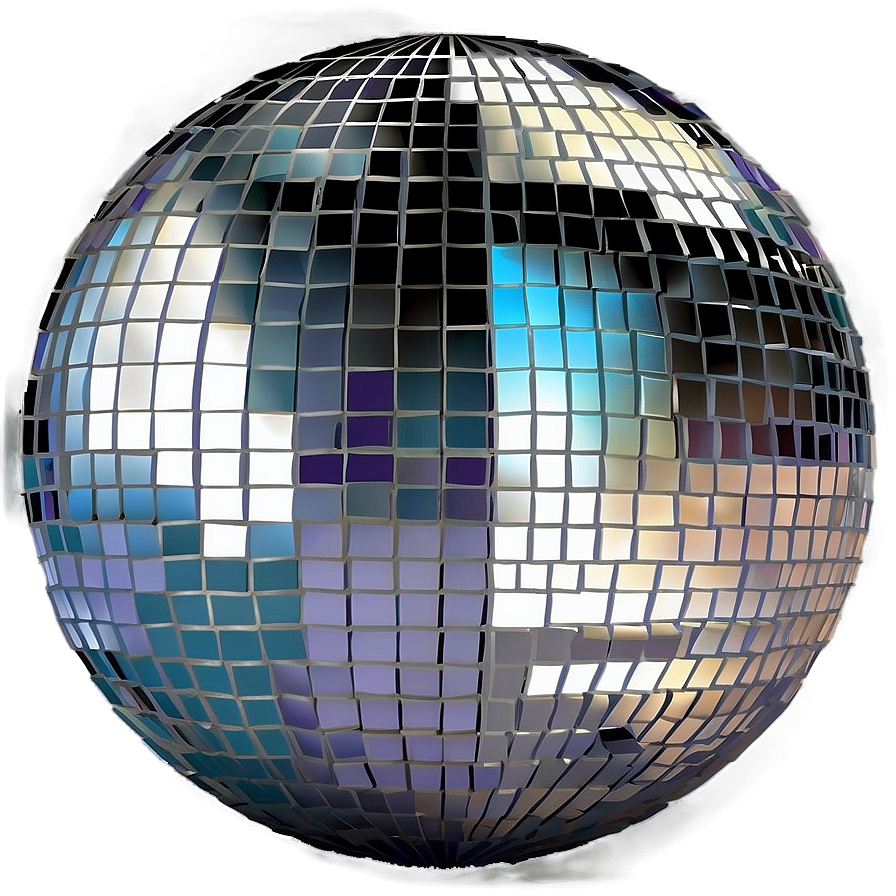 Shimmering Disco Ball.png PNG with transparent background