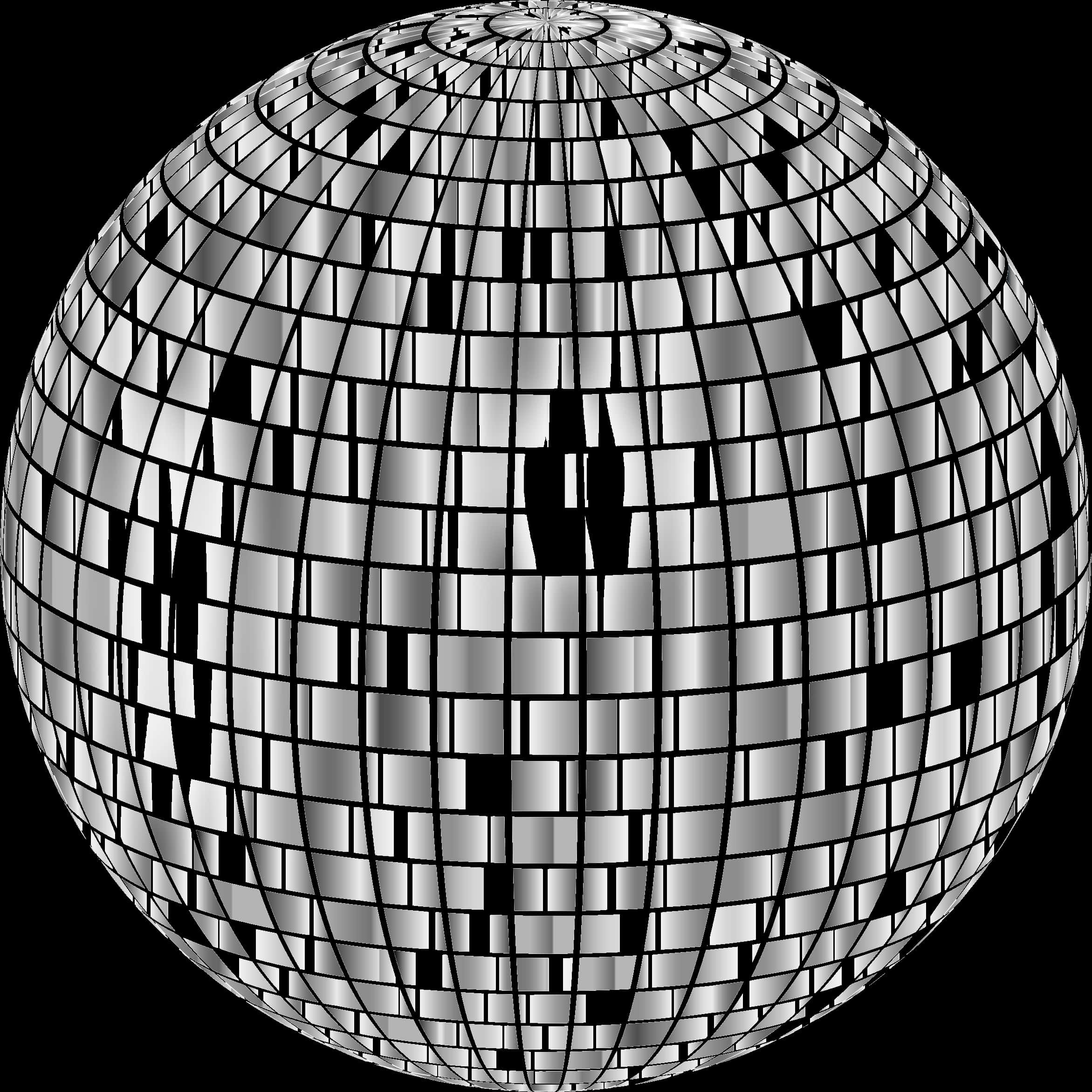 Shimmering Disco Ball