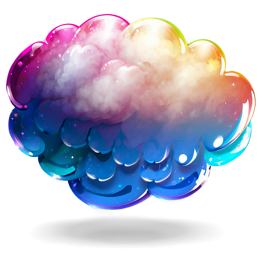 Shimmering Dream Cloud Png Wla41