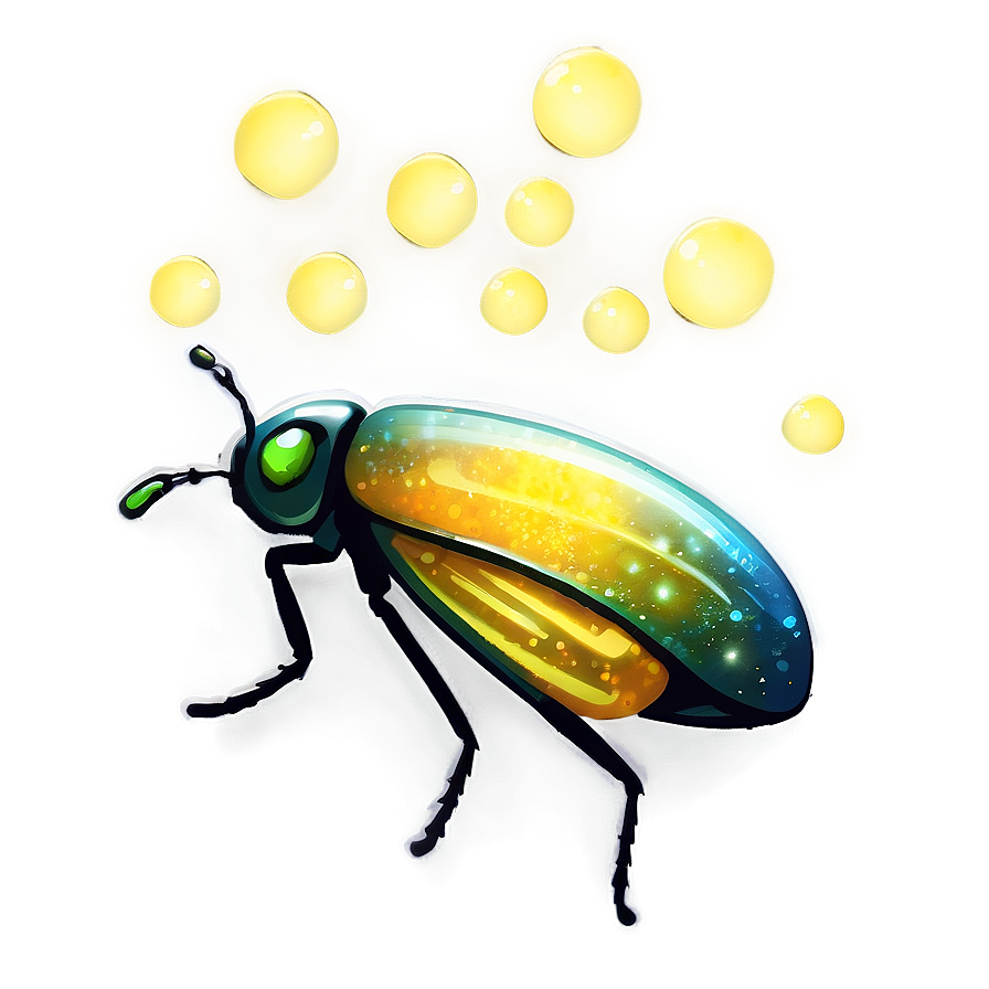 Shimmering Fireflies Png 4