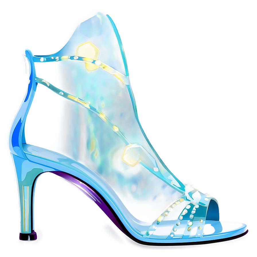 Shimmering Glass Heel Image Png Cyw72