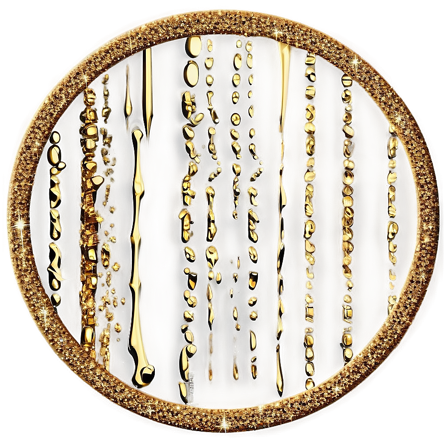 Shimmering Gold Glitter Png Eeo71