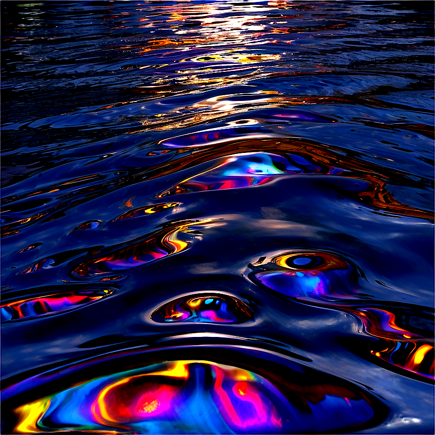 Shimmering Ripple Reflection Png Wah3