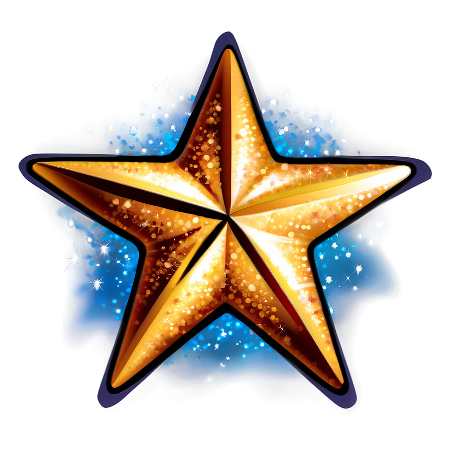 Shimmering Star Sparkle Png Etx