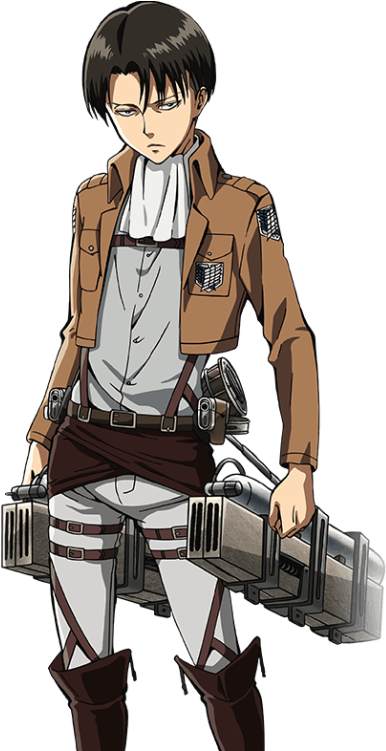 Shingeki No Kyojin Transparent Official Art Images - Levi Ackerman Official Art PNG with transparent background