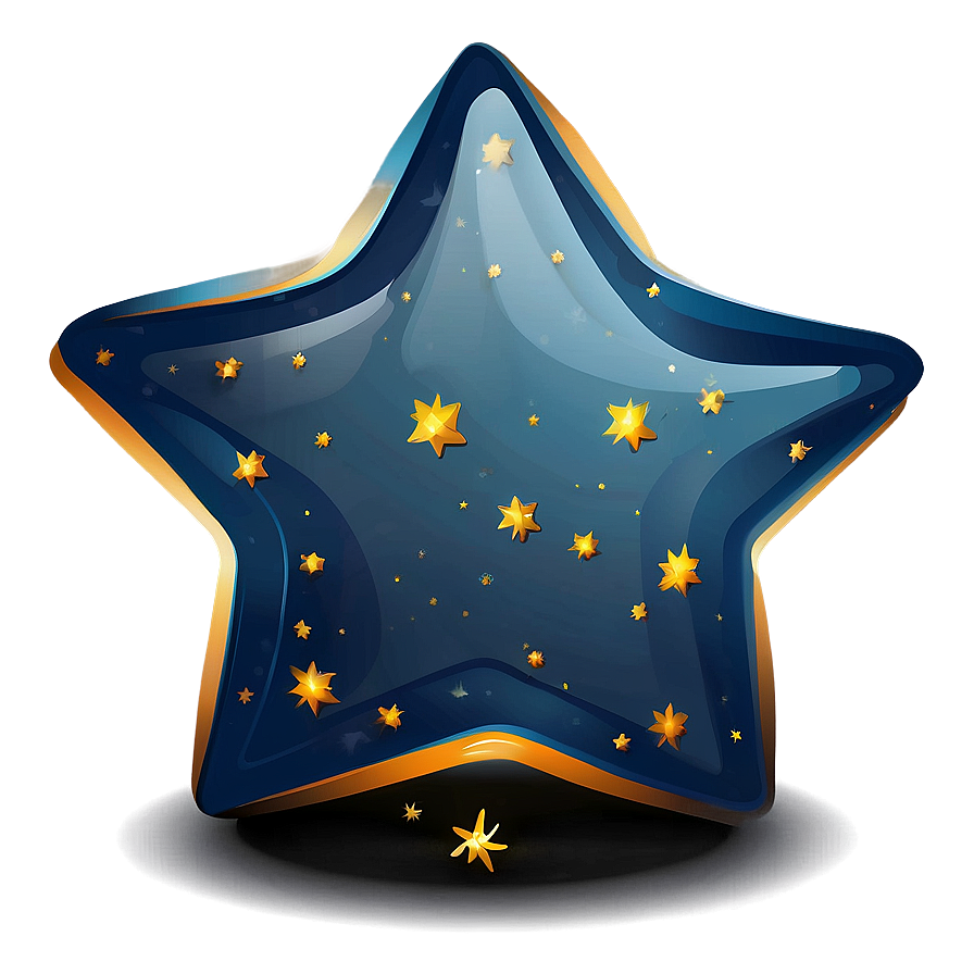 Shining Star Vector Illustration PNG aok31 PNG with transparent background