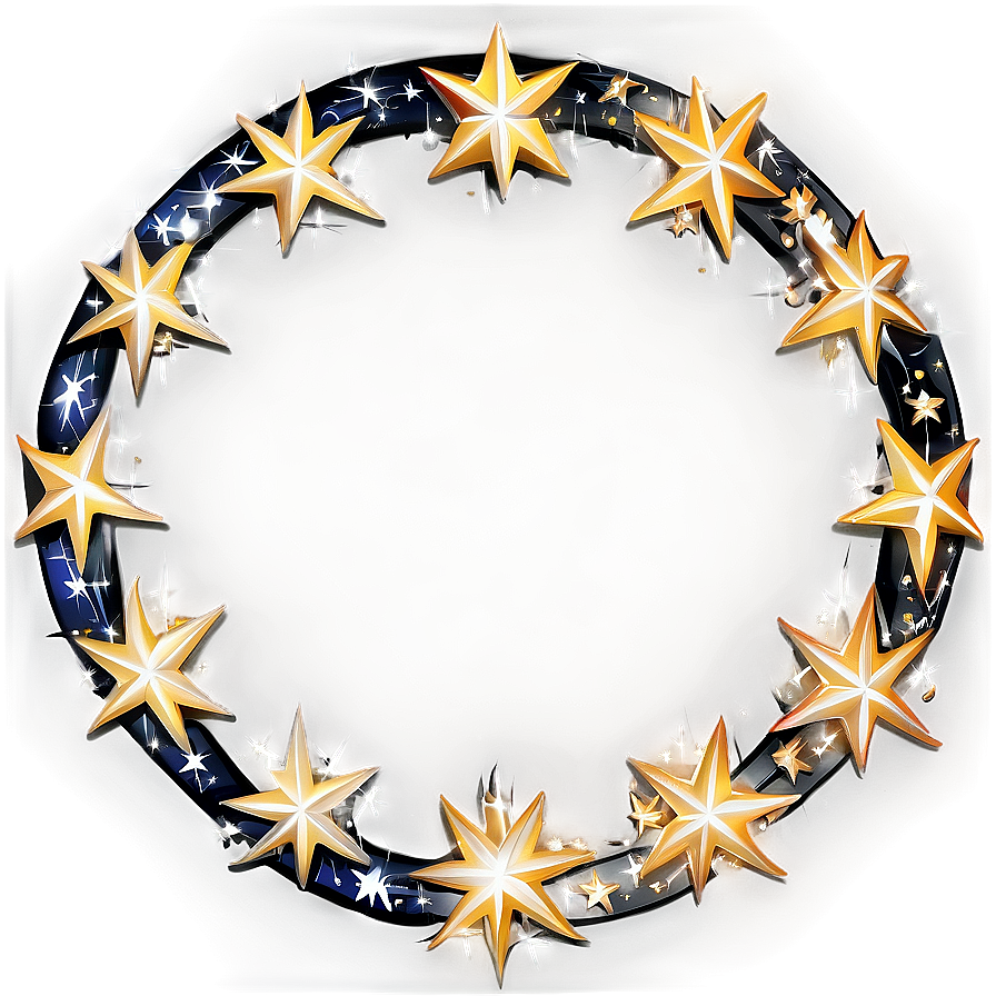 Shining Stars Circle Png Wjo