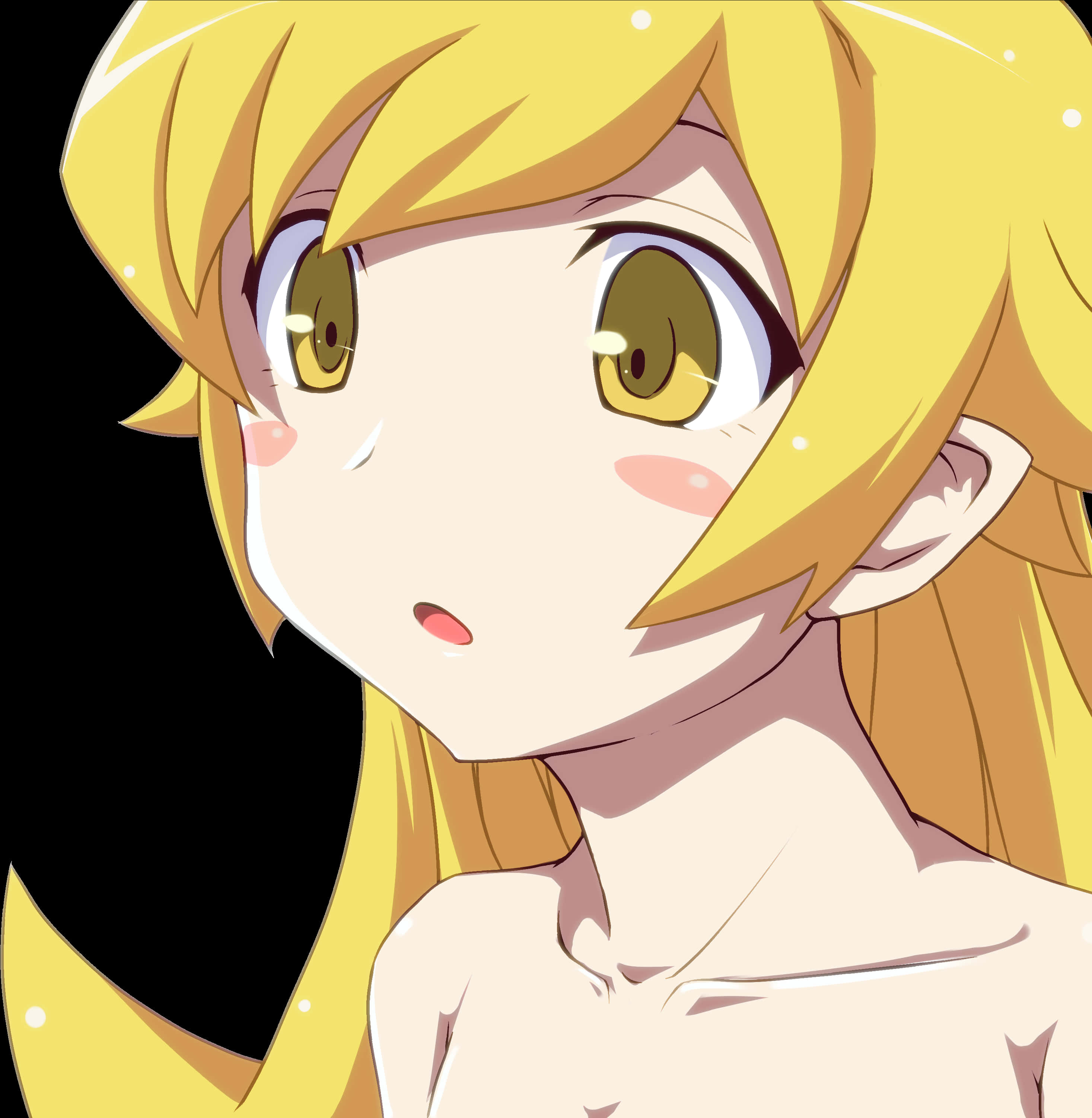 Shinobu Anime Character Portrait