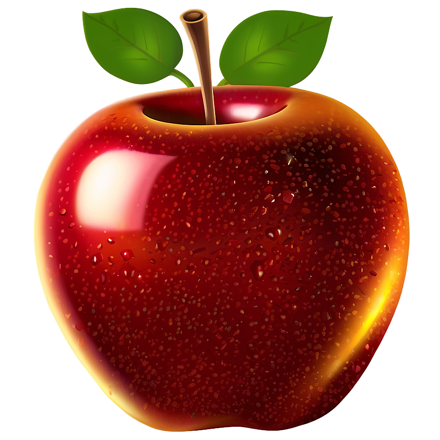 Shiny Apple Cartoon Png 87