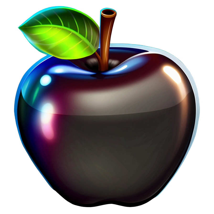 Shiny Apple Cartoon Png Axw34