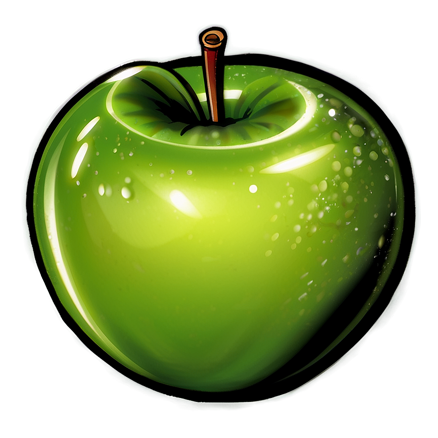 Shiny Apple Png Mly