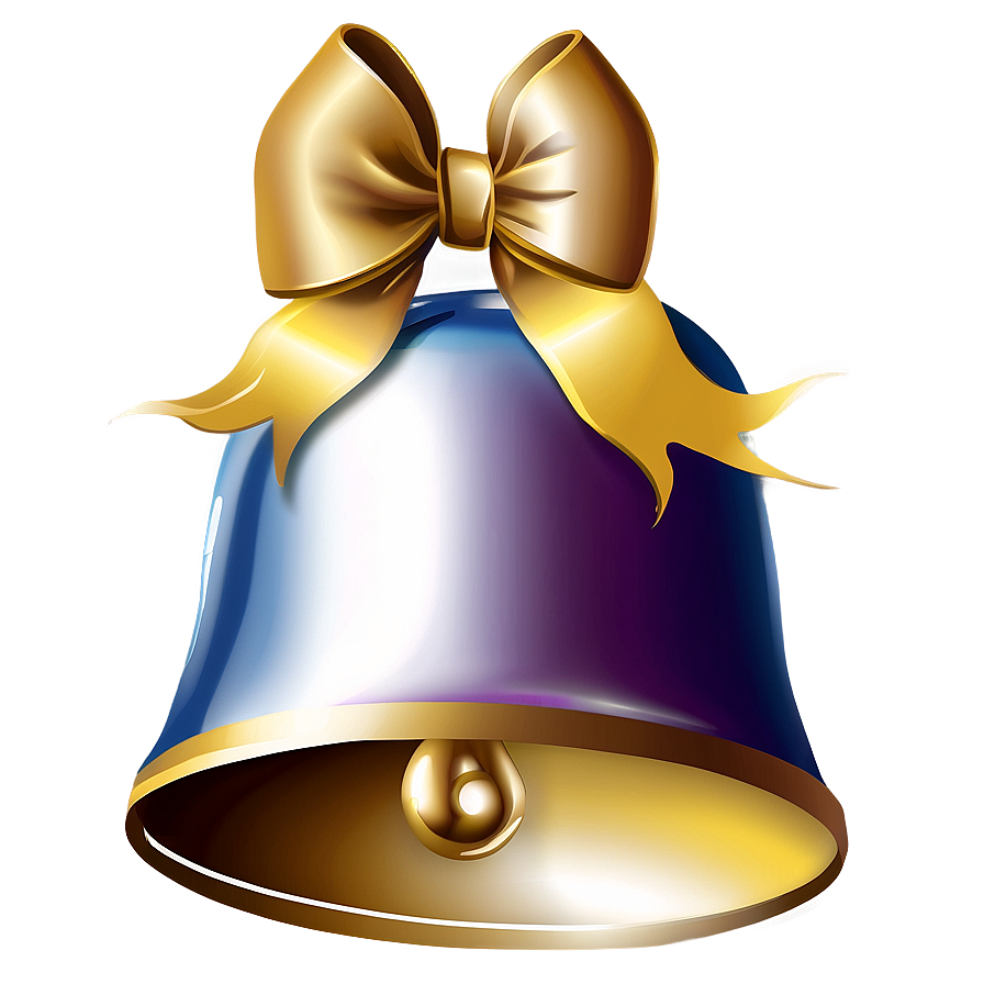 Shiny Bell Decoration Png 06212024