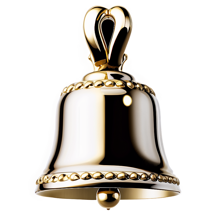 Shiny Bell Decoration Png Cpk65