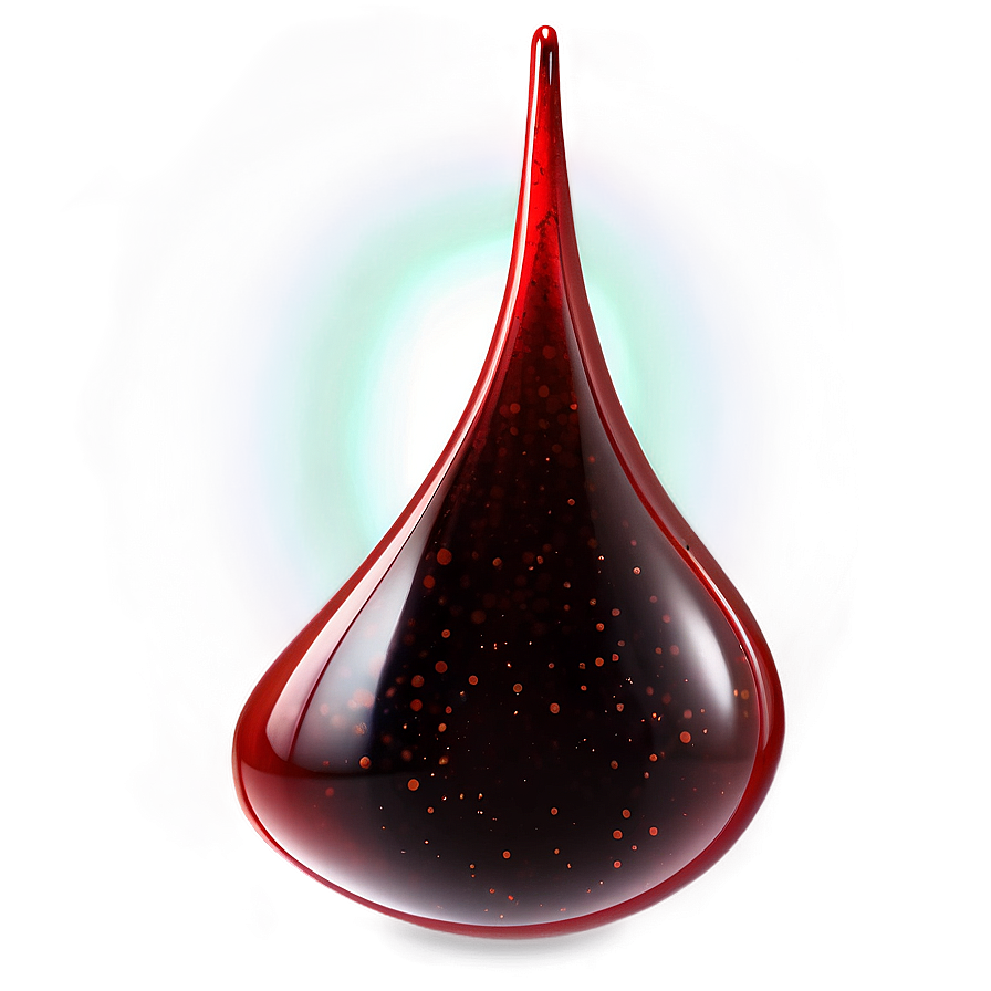 Shiny Blood Drop PNG 05252024 PNG image with a transparent background, free high-resolution download
