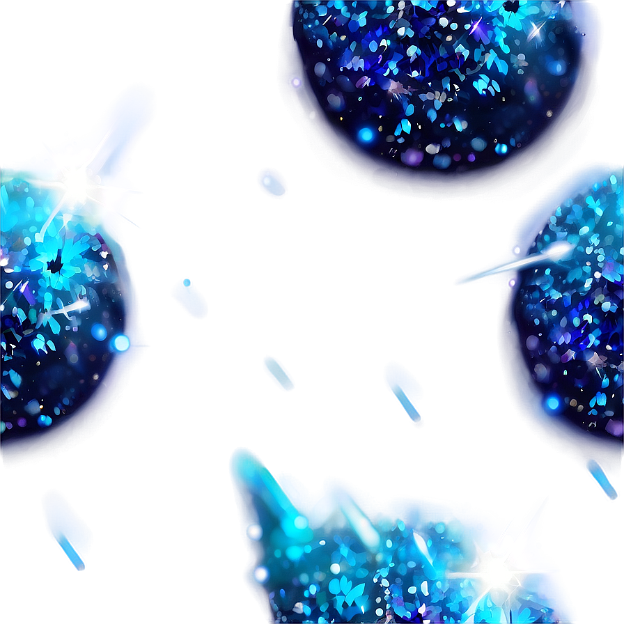 Shiny Blue Sparkle Png 48