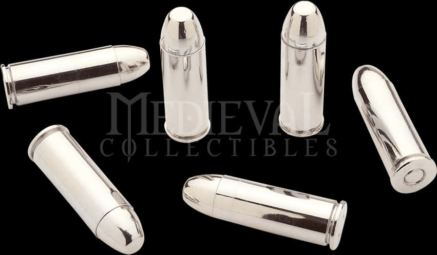 Shiny Bullet Replicas Display