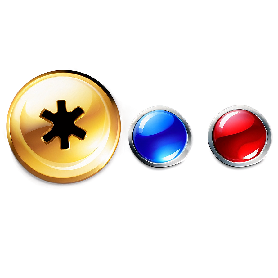 Shiny Buttons Collection PNG lhr PNG with transparent background