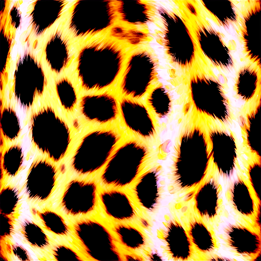 Shiny Cheetah Print Surface Png 95