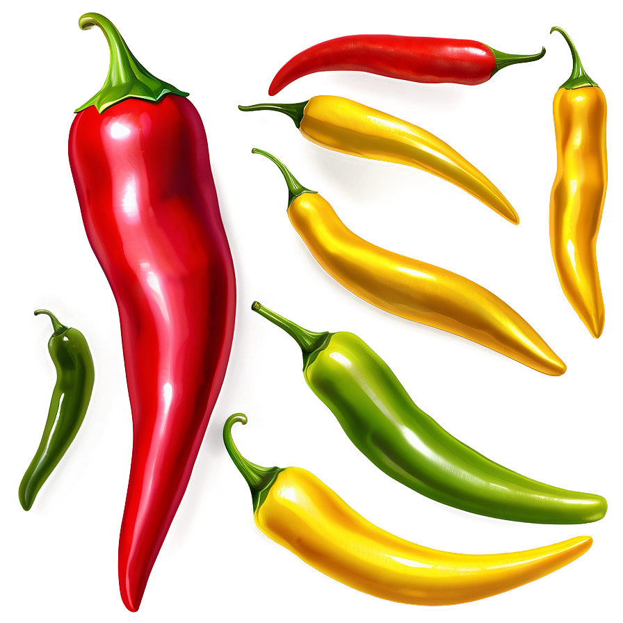 Shiny Chili Pepper Png 06122024