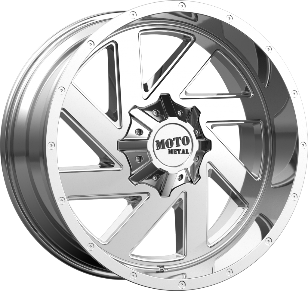 Shiny Chrome Wheel Rim PNG with transparent background