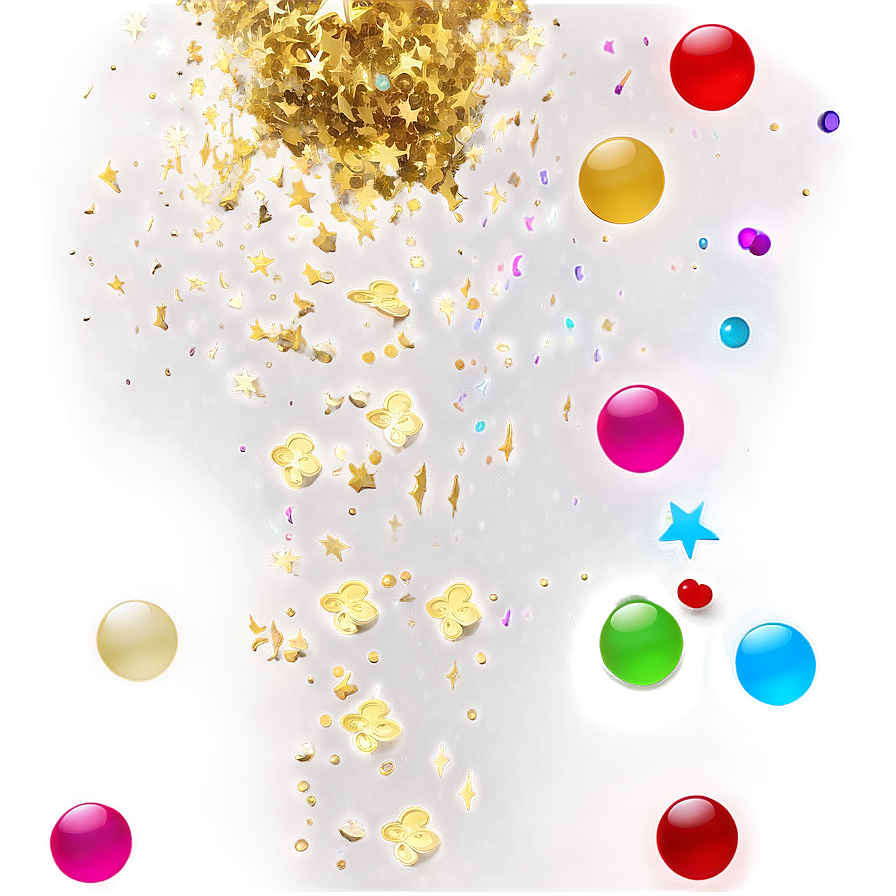 Shiny Confetti PNG wqa PNG with transparent background