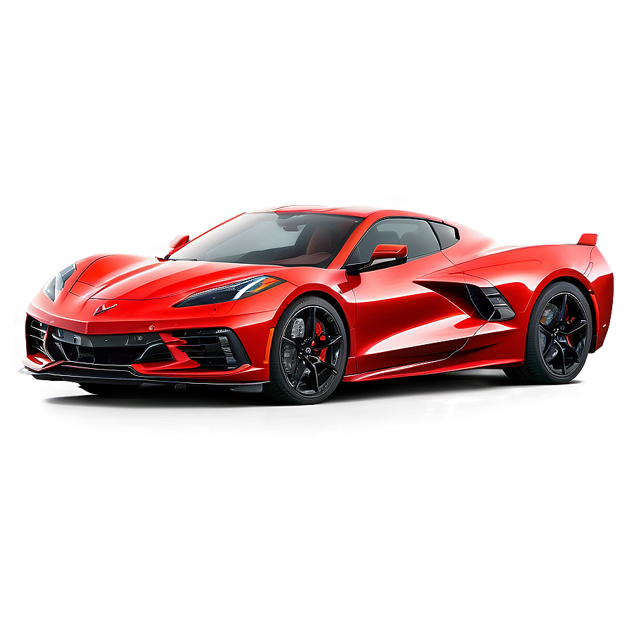 Shiny Corvette C8 Under The Sun Png Snl