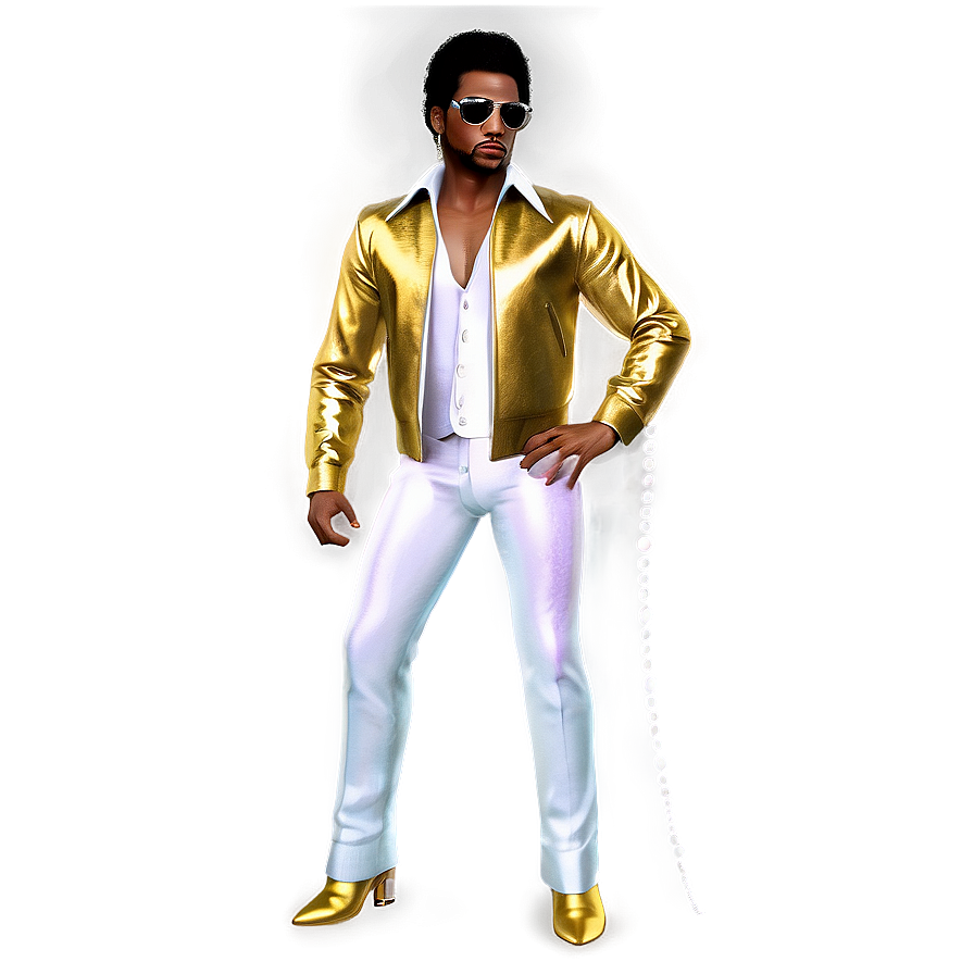 Shiny Disco Outfit Png 06202024