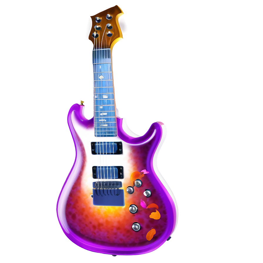 Shiny Electric Guitar Png Sed