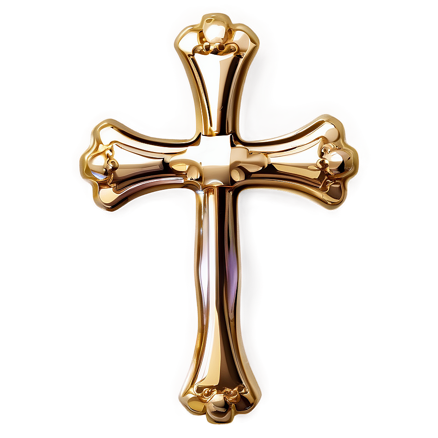 Shiny Fancy Cross Png Erq