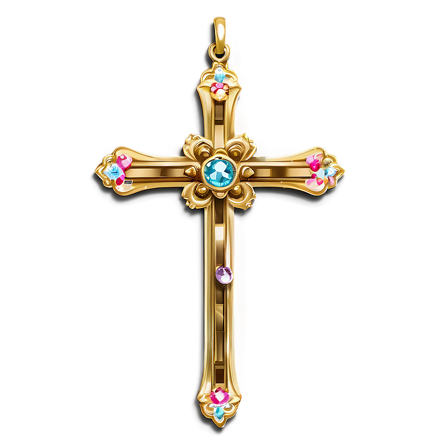 Shiny Fancy Cross Png Hcx9