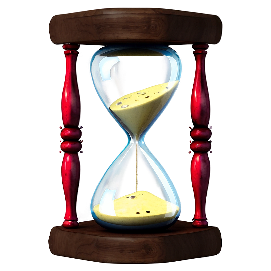 Shiny Glass Hourglass Png 8