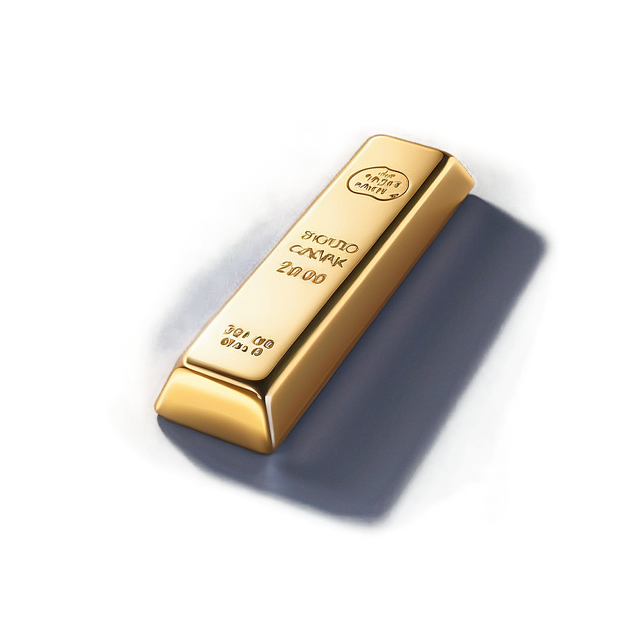 Shiny Gold Bar PNG 05032024 PNG with transparent background