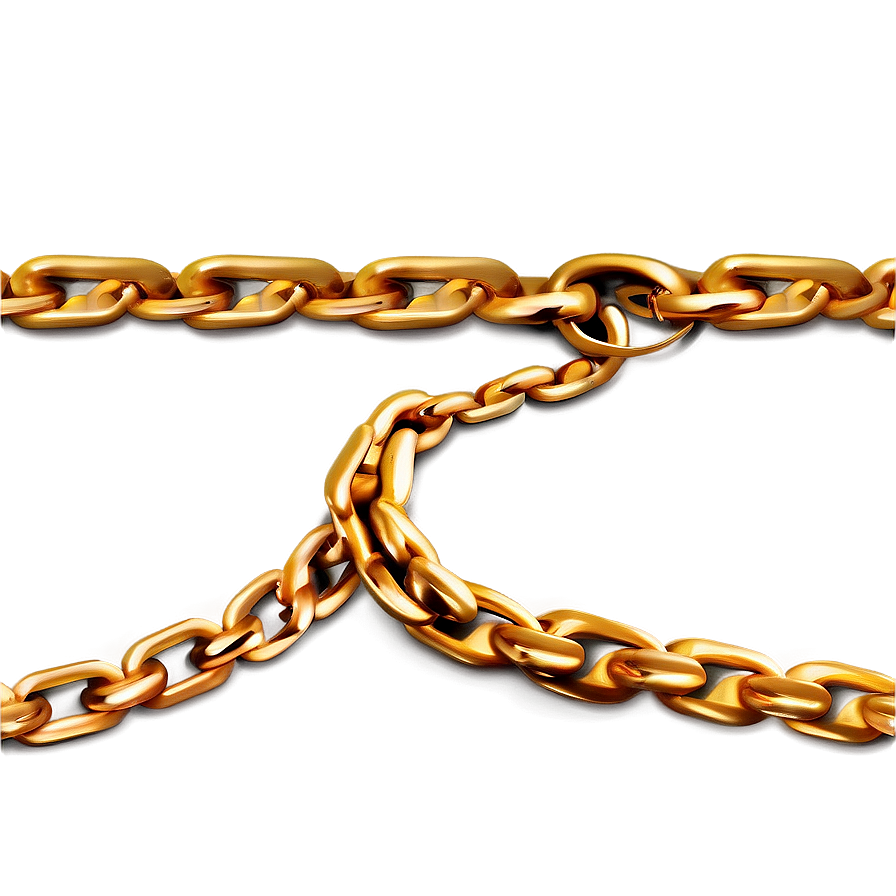 Shiny Gold Chain PNG ncl PNG with transparent background