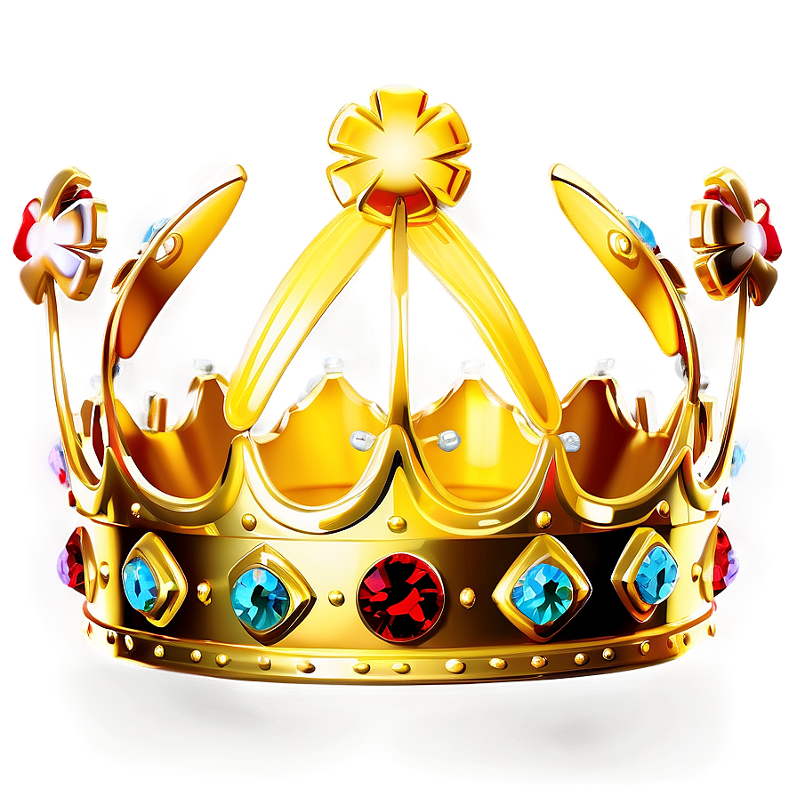 Shiny Golden Crown Png Lcc