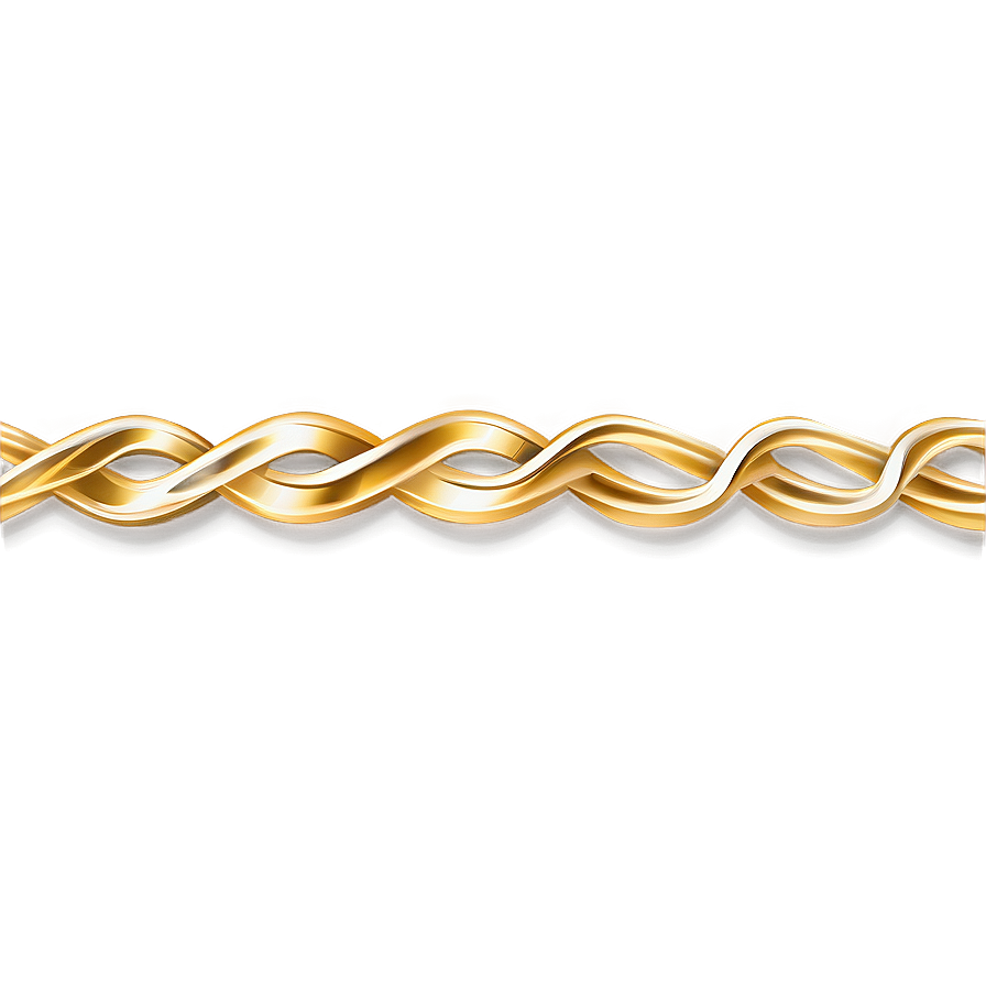 Shiny Golden Line Design Png Bpx