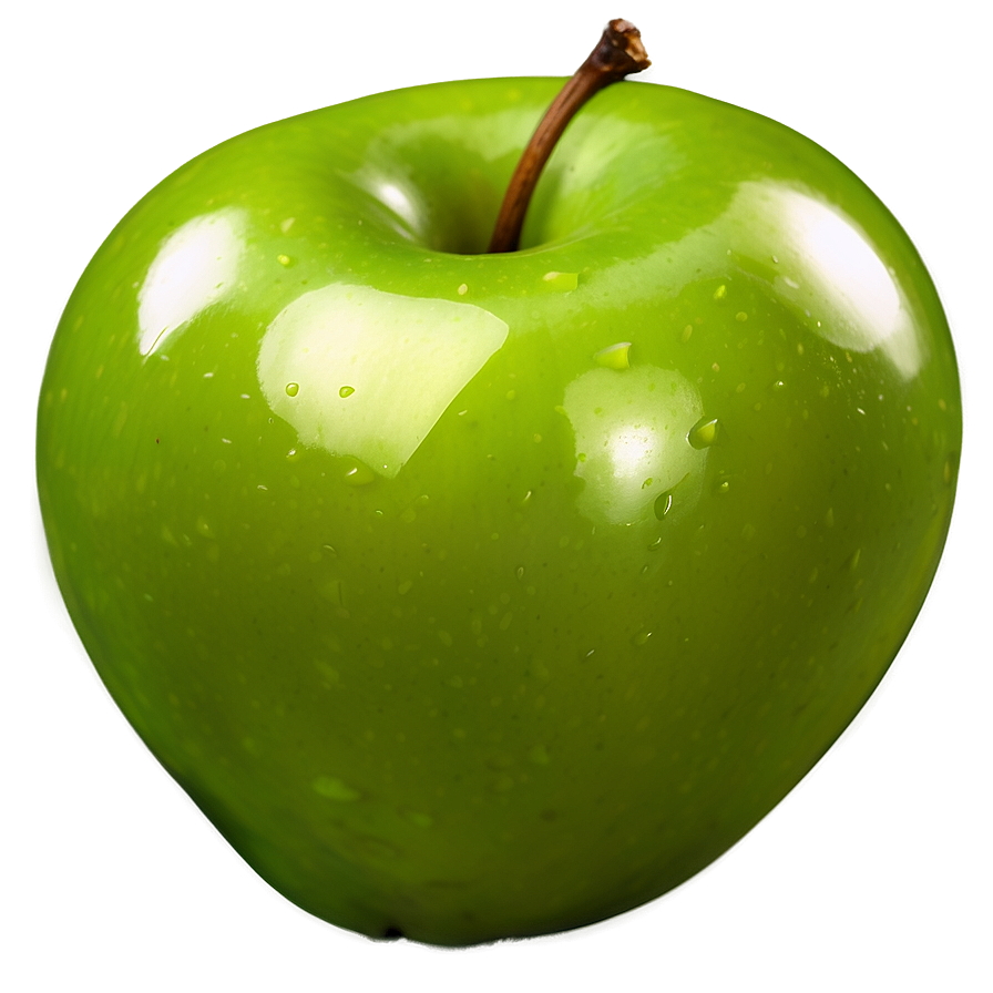 Shiny Green Apple PNG cox99 PNG with transparent background