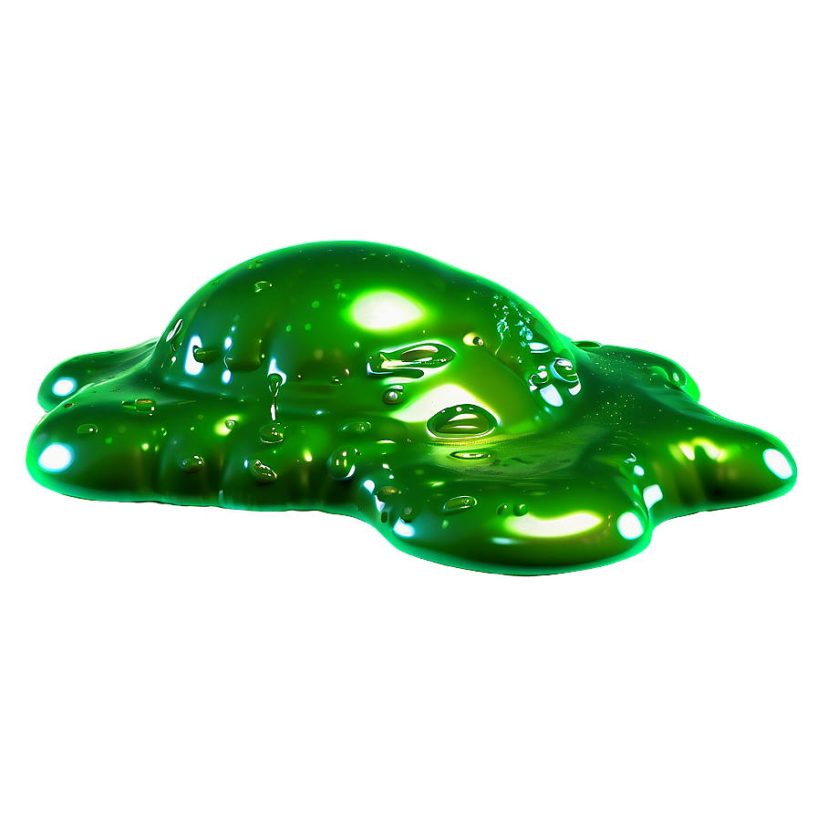 Shiny Green Slime Png 30