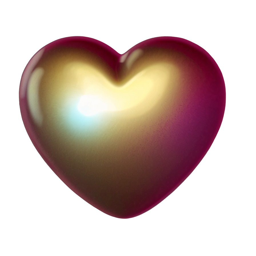 Shiny Heart Emoji PNG Image tis76 PNG with transparent background