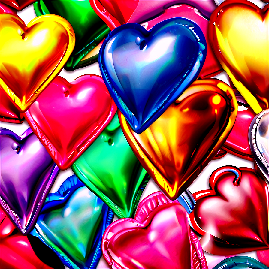 Shiny Hearts Png 62