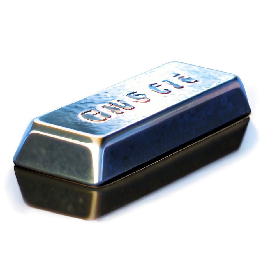 Shiny Iron Ingot Graphic Png Lie13