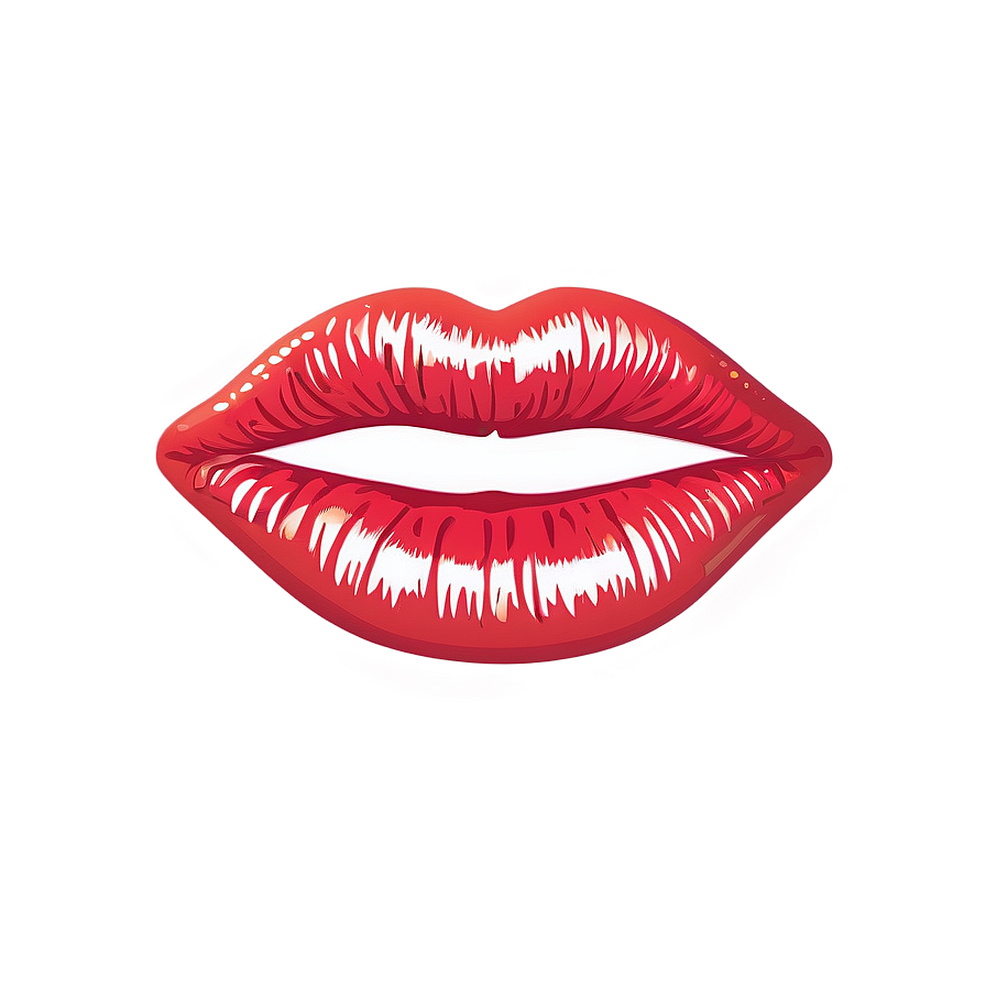 Shiny Kissy Lips Png Oek