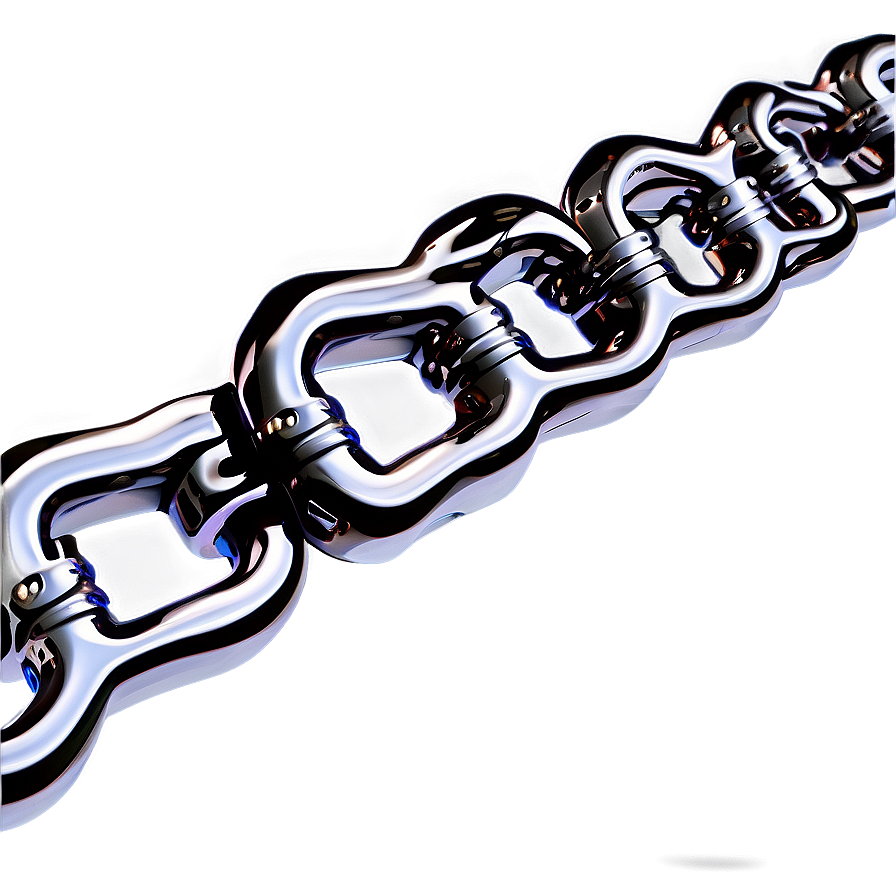 Shiny Metal Bike Chain Png 59