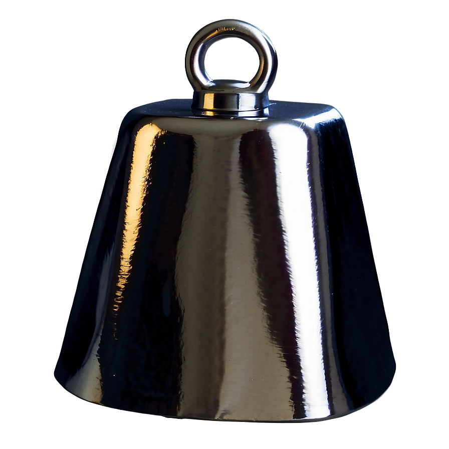 Shiny Metal Cowbell Png 48