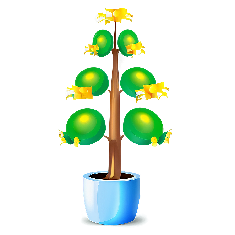 Shiny Money Tree Icon Png Xeg97