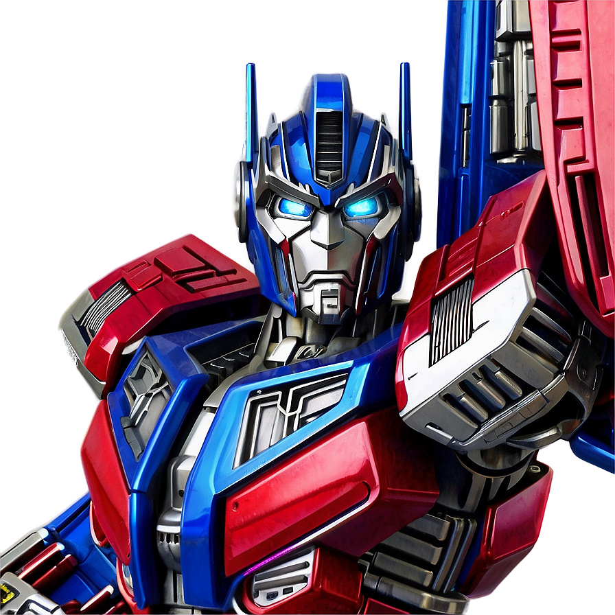 Shiny Optimus Prime Rendering Png Gdk48