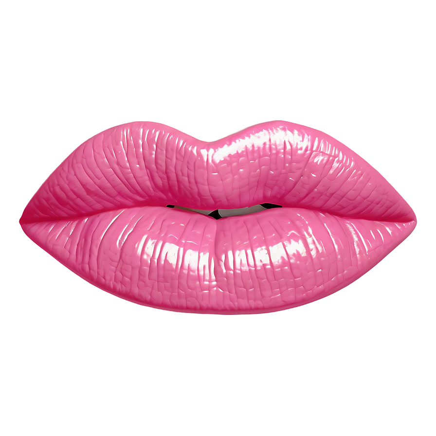 Shiny Pink Lips Png 89