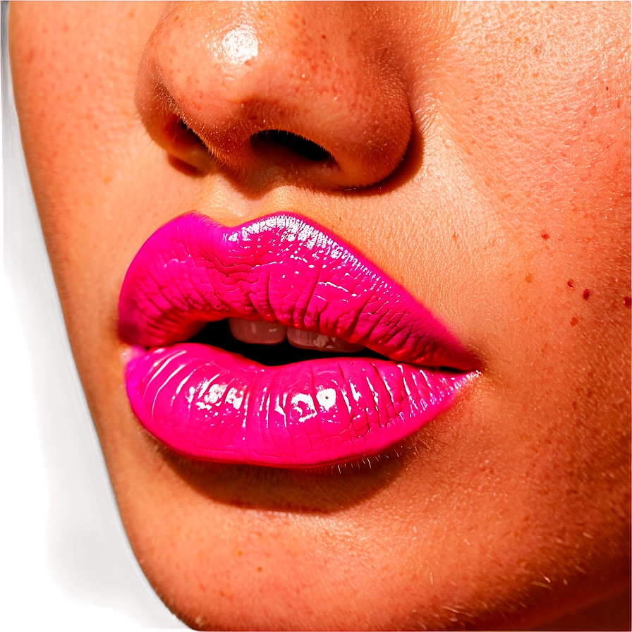 Shiny Pink Lips Png Qsp91