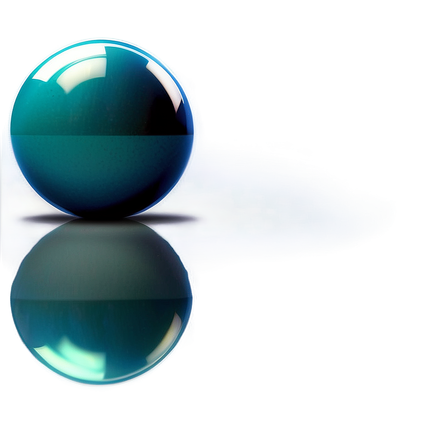 Shiny Pool Ball Surface Png Mps