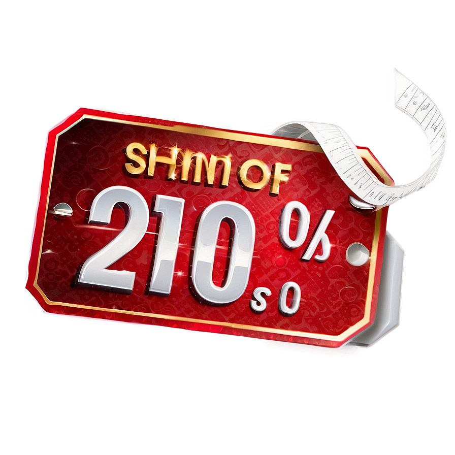 Shiny Price Tag Png 34