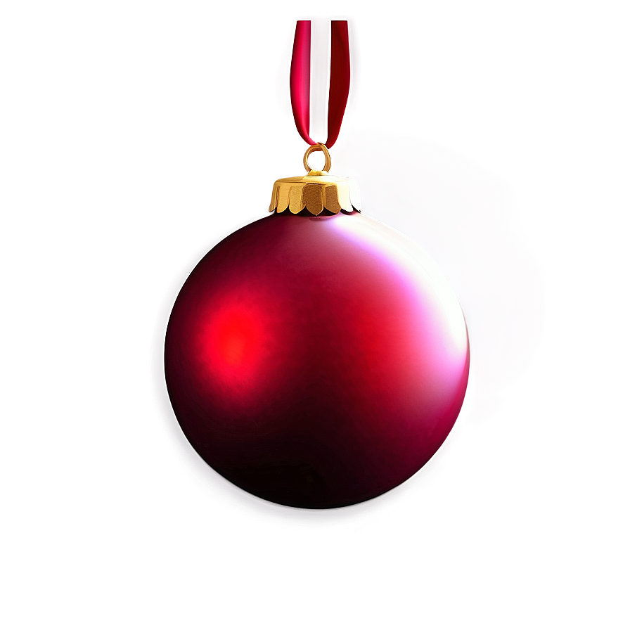 Shiny Red Ornament PNG 7 PNG image with a transparent background, free high-resolution download